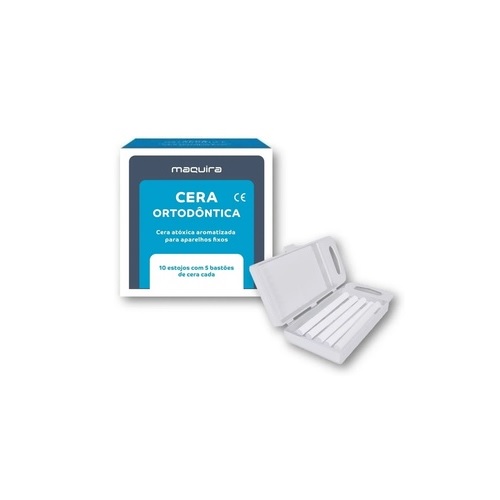 CERA ORTODONTICA BRANCA 5CM - MAQUIRA - Dental Mais