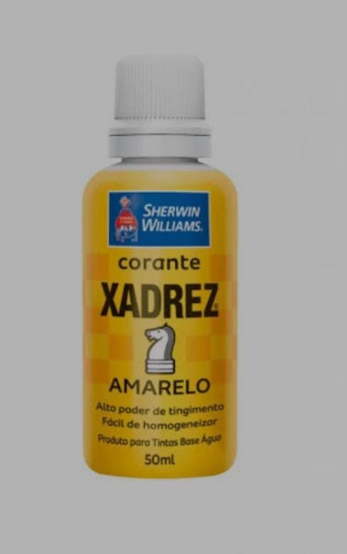 Tinta Corante Xadrez Marrom 50ml Tubo