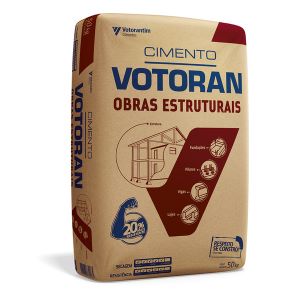 Promoção de Cimento Cp2 Obras Estruturais 50kg Votoran por apenas R$44,90